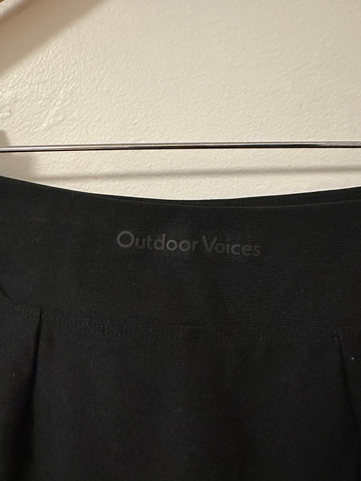 NWT Outdoor Voices Court Skort 4.5” Black Women's Skirt | Size XS