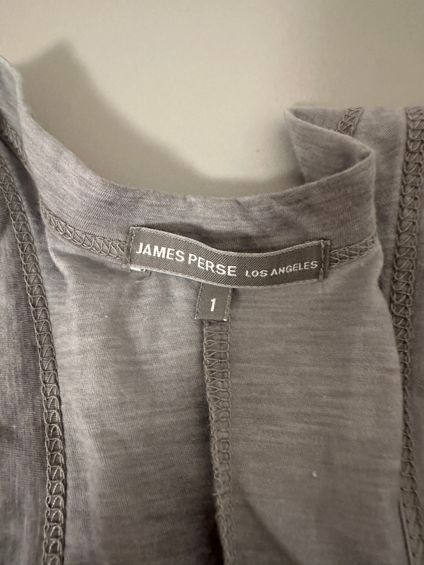 James Perse Gray Racerback Tie-Dye Maxi Dress | Size Small