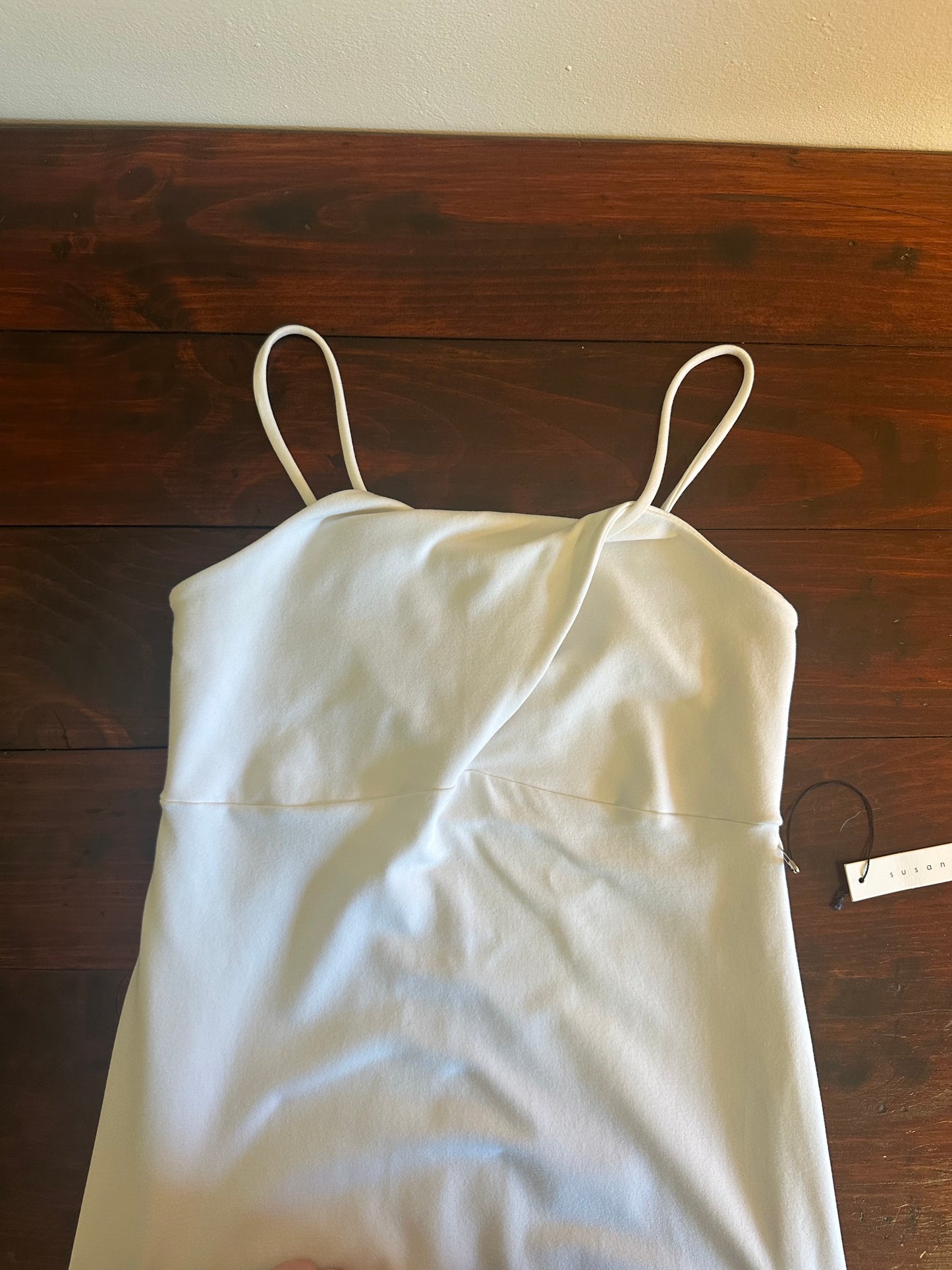 New Susana Monaco White Maxi Dress Size Small