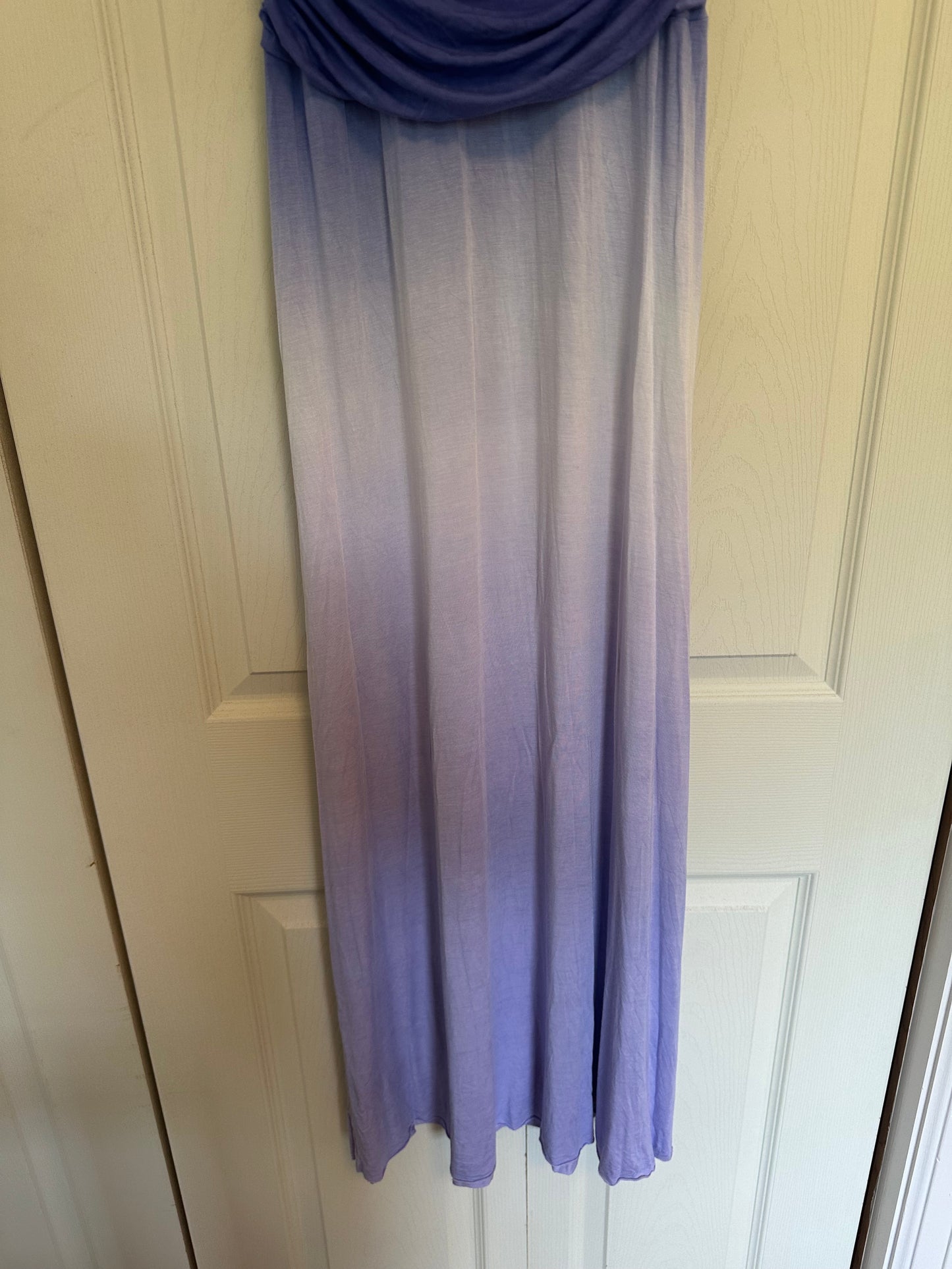 Young Fabulous and Broke Blue and Purple Ombre Maxi Dress Size XS