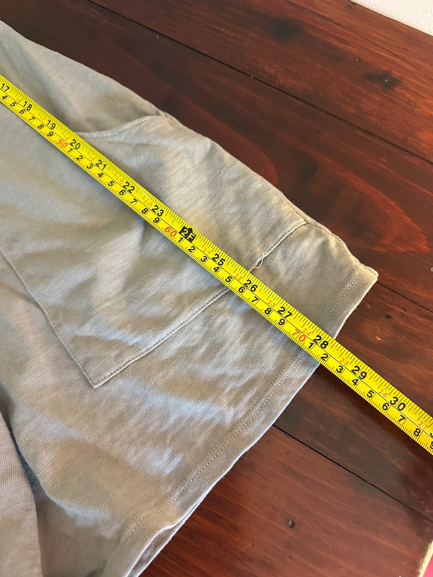 Nation LTD Gray Short Sleeve Romper - Size Small