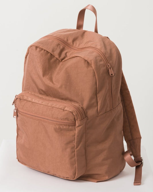 BAGGU School Backpack in Terracotta