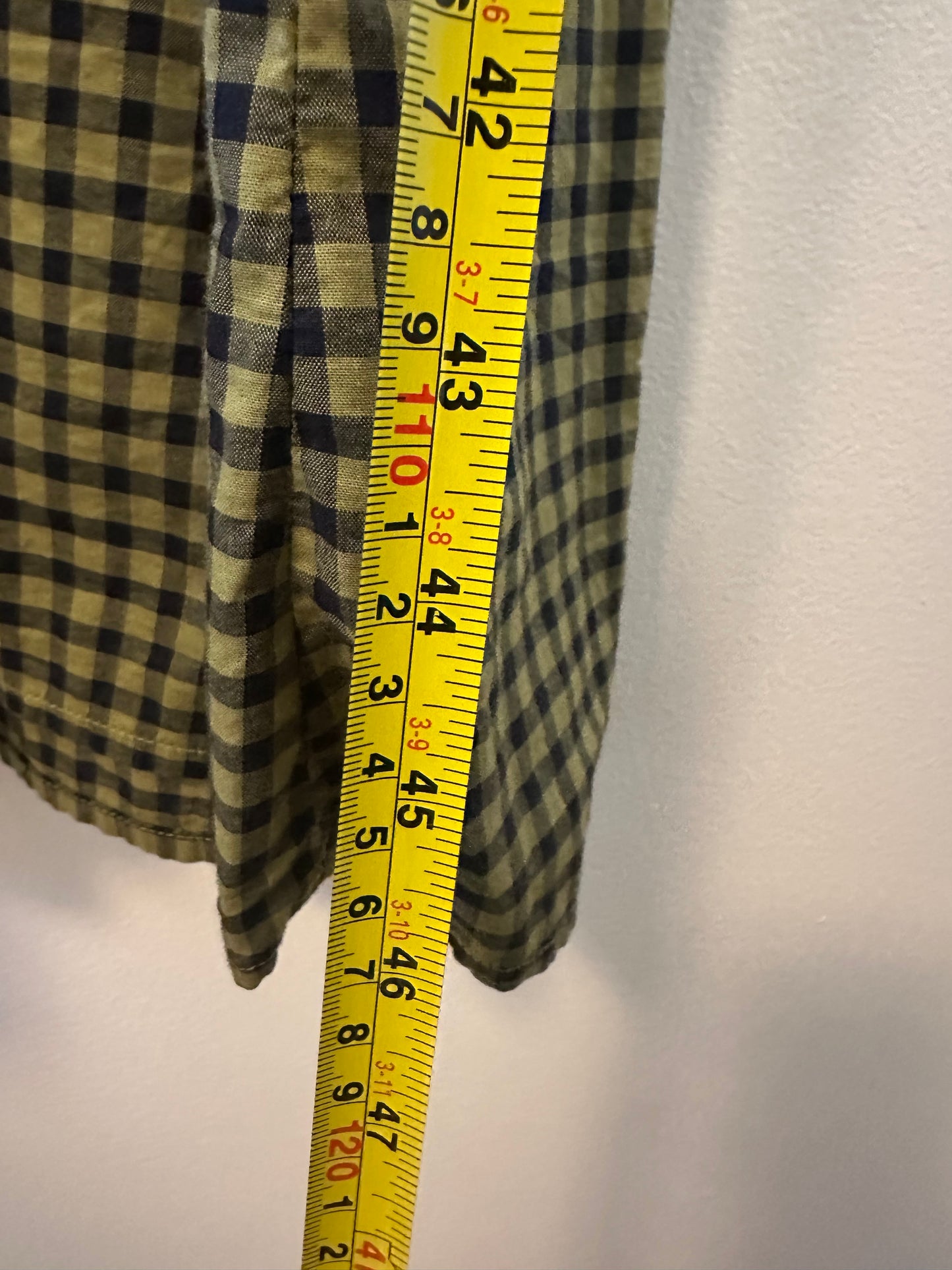 Nation LTD Embry Checkered Midi Dress in Lichen