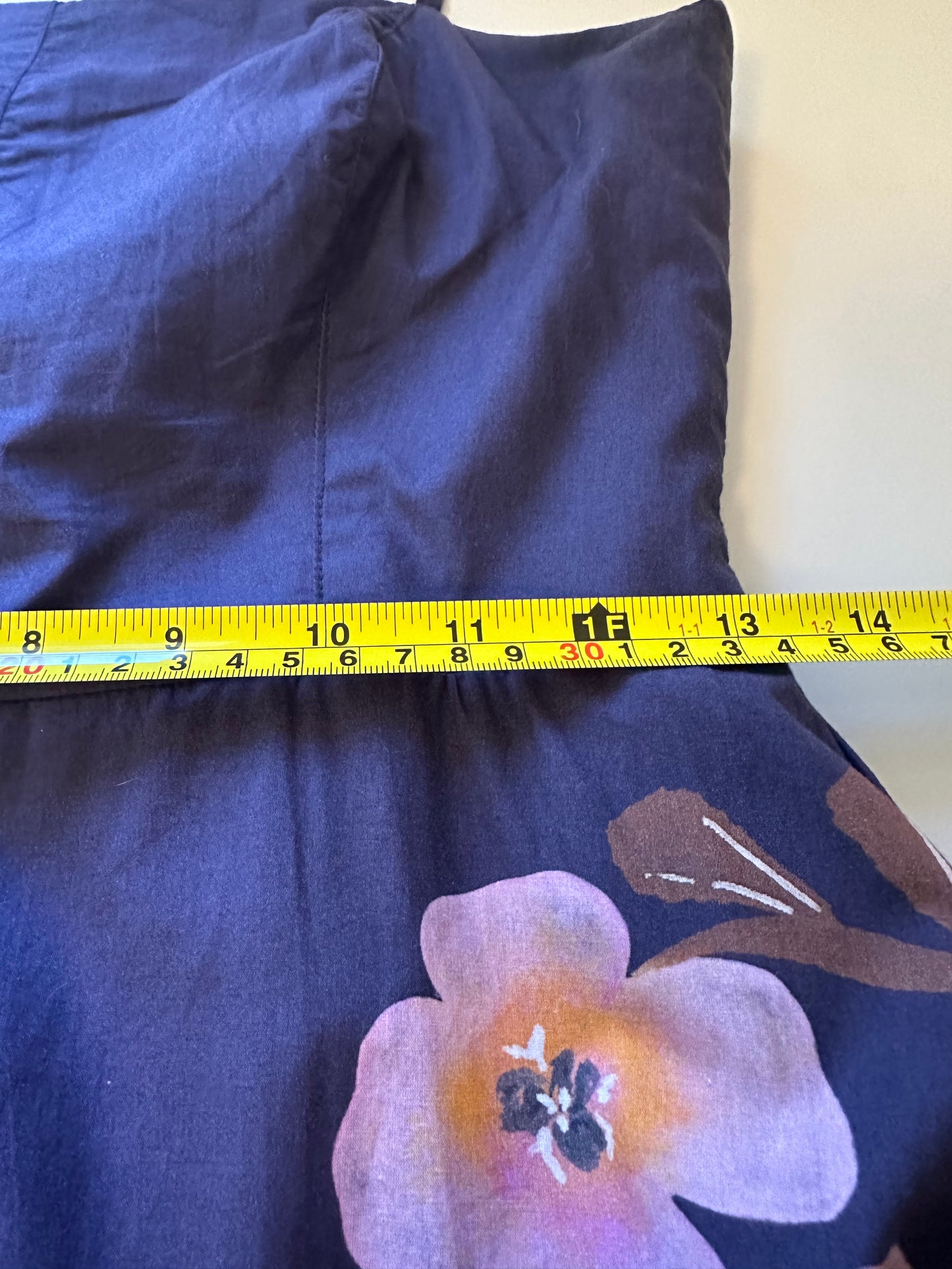 Cleobella Riley Ankle Dress in Moresco Navy | Size XS