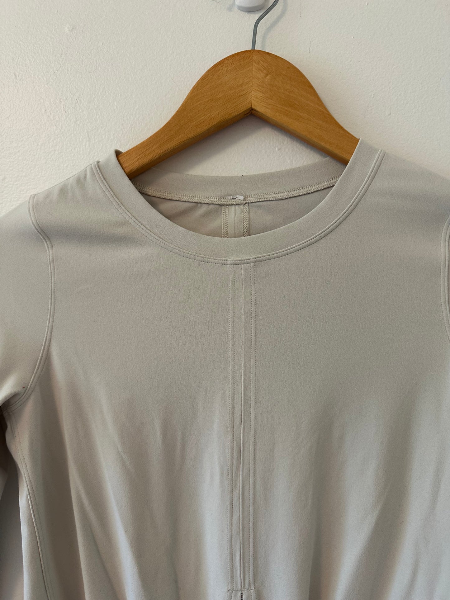 Lululemon Cream Wrap Tie-Front Women's Top