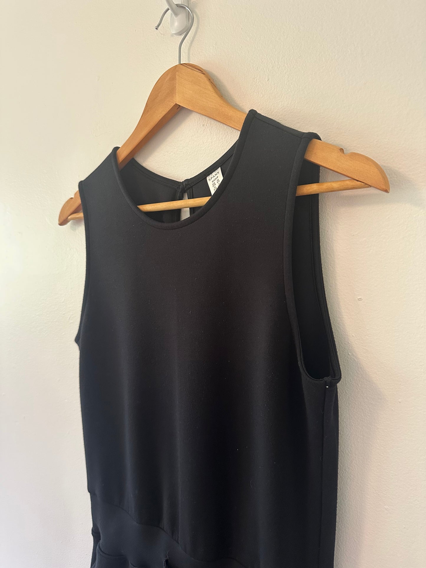 Spanx AirEssentials Jumpsuit in Very Black - Size Small