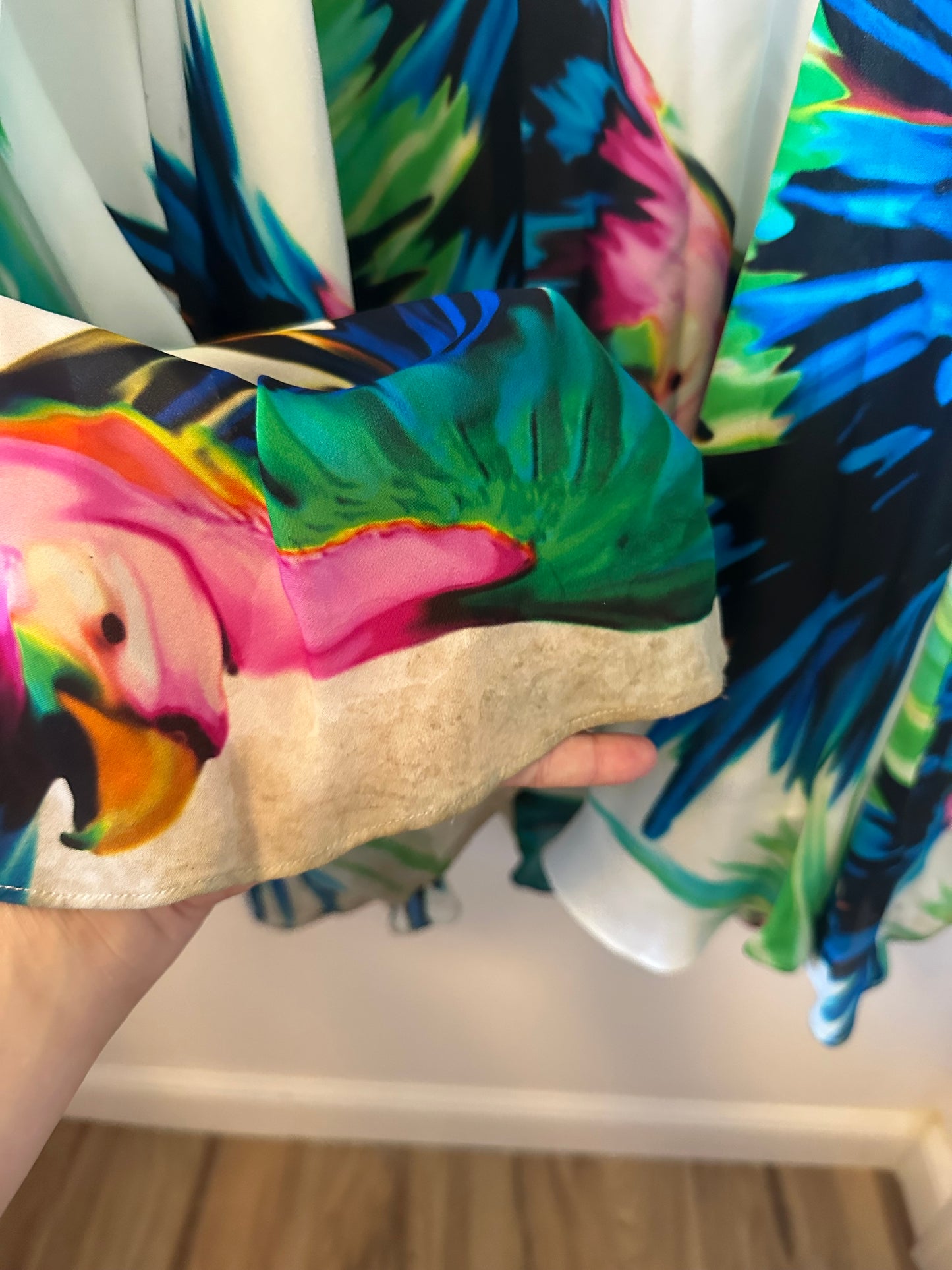 Milly Tropical Print Maxi Skirt Size 8