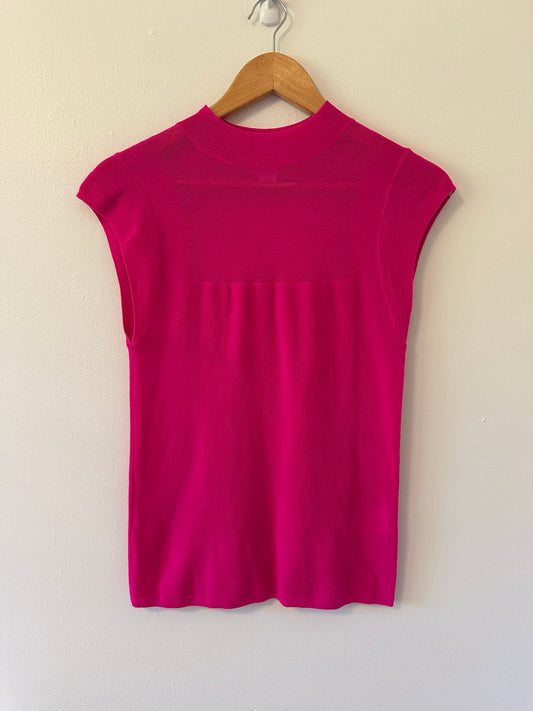 Maeve by Anthropologie Pink Sleeveless Top Merino Wool Top - Size Medium