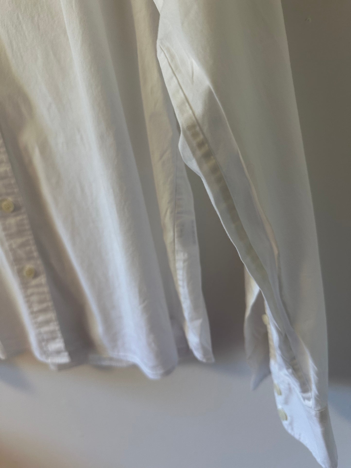 J. Crew Women's Haberdashery White Button Down Shirt | Size XL