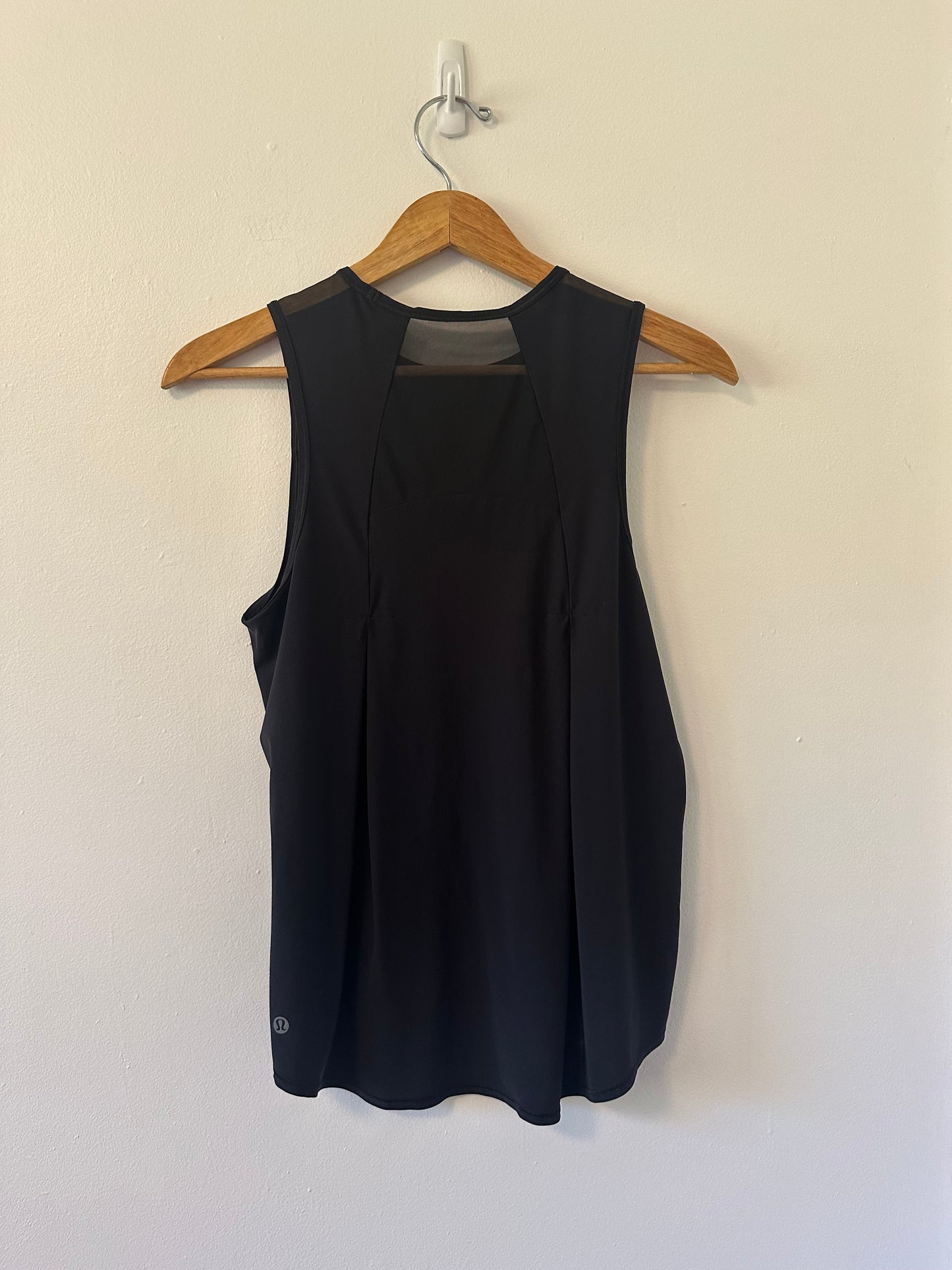 Lululemon Athletica Black Sculpt Running Lightweight Tank Top | Size 10