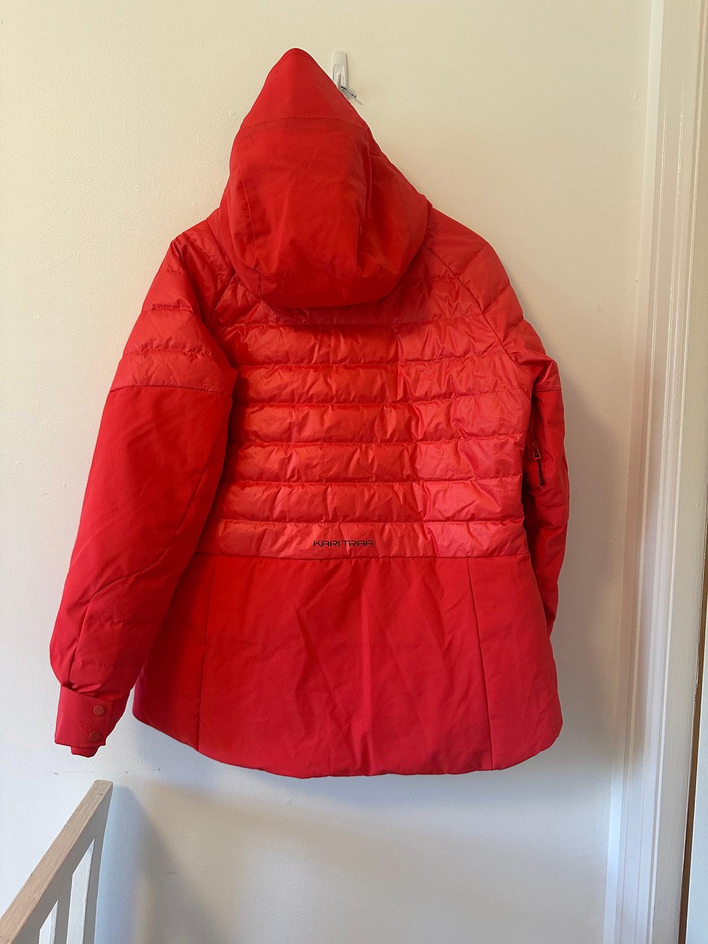 Kari Traa Women's Ragnhild Down Jacket in Red - Size Large