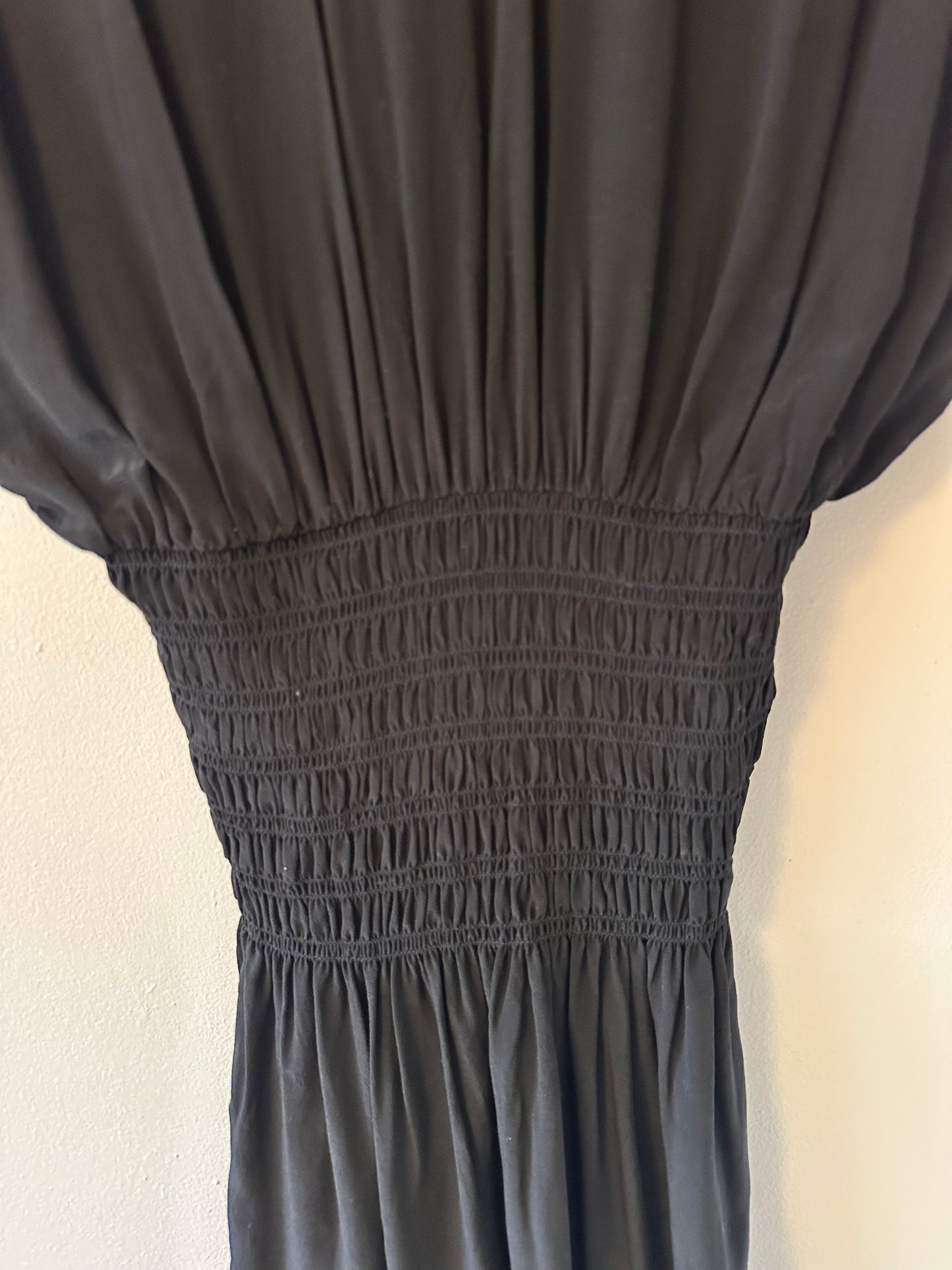 NWT Siera Rails Black V-Neck Mini Dress | Size XS