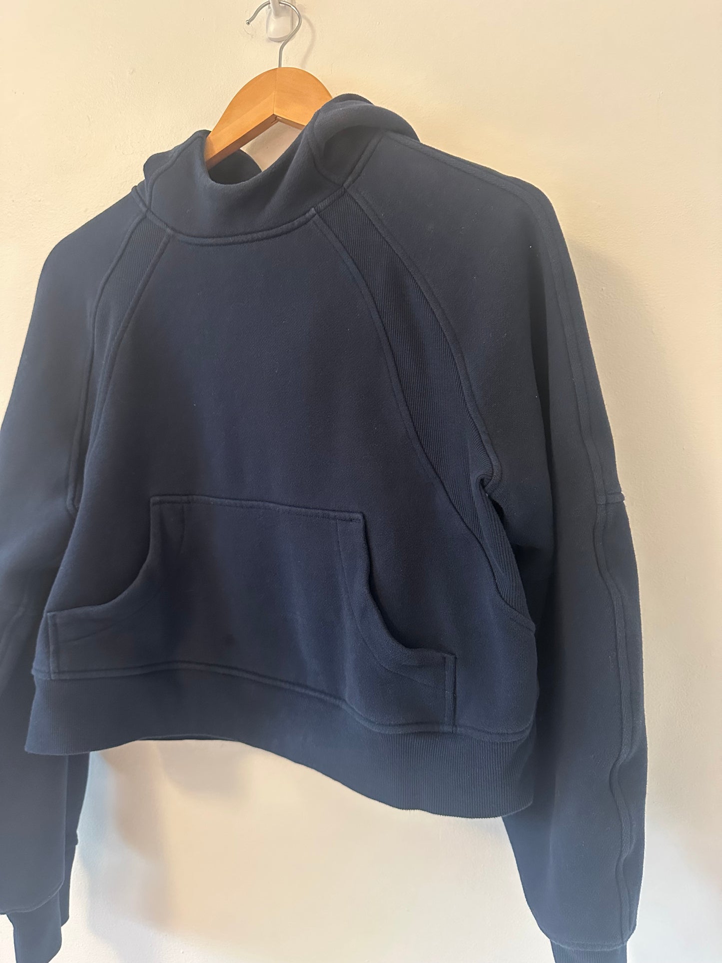 Lululemon Athletica - Oversized Scuba Hoodie Sweatshirt in True Navy