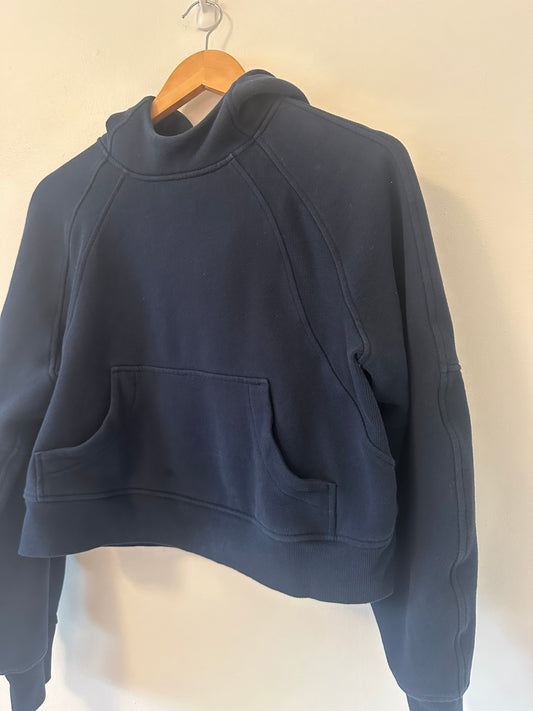 Lululemon Athletica - Oversized Scuba Hoodie Sweatshirt in True Navy