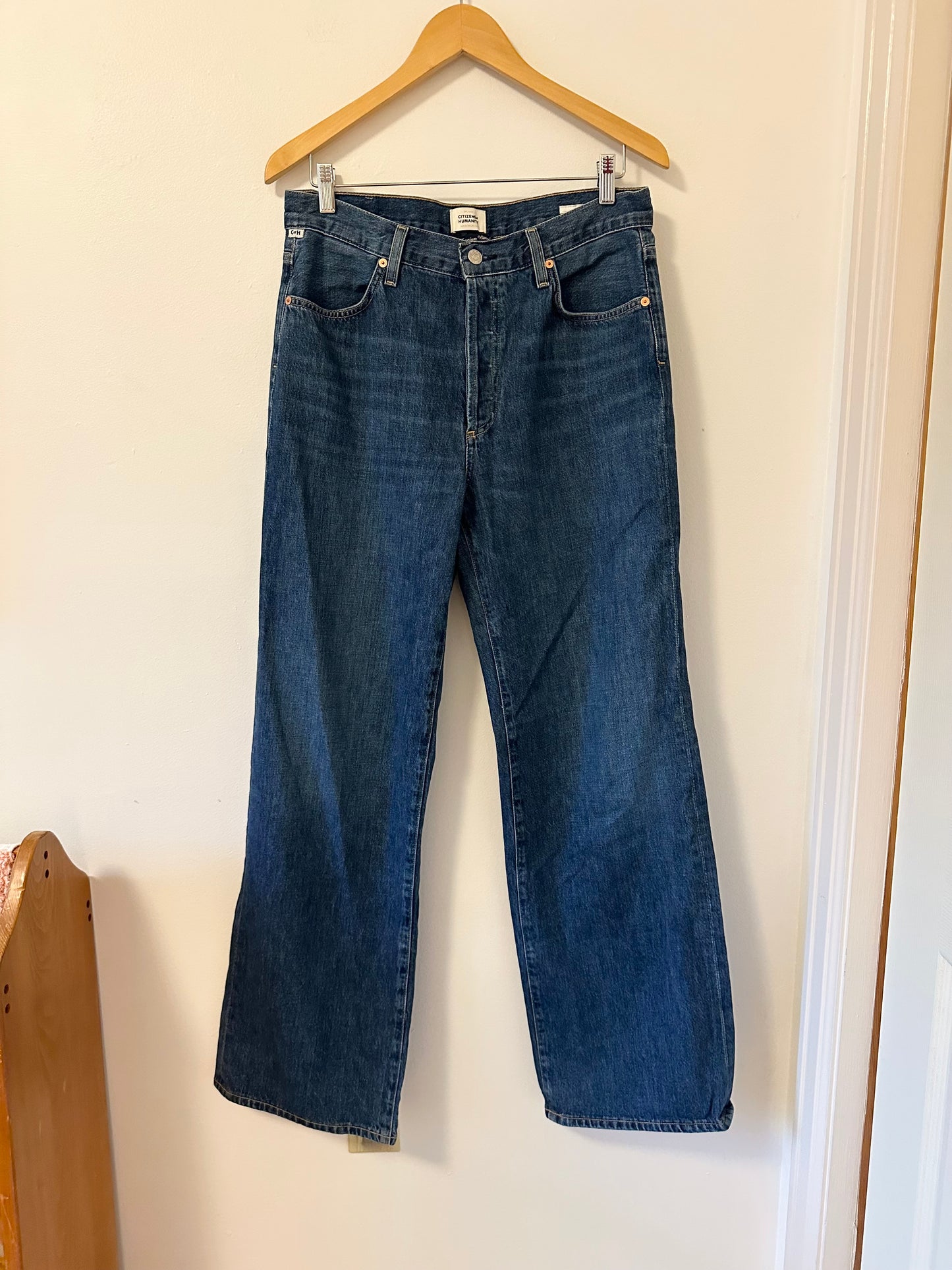 Citizens Of Humanity Annina Straight Leg Cotton Jeans | Size 29