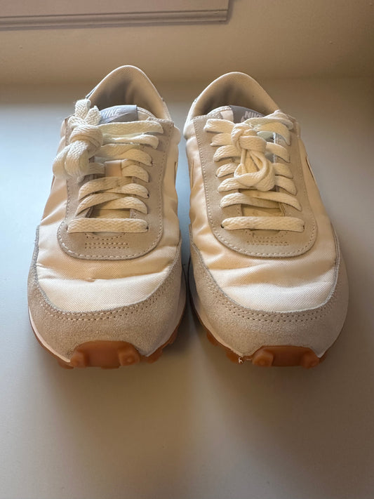 Nike Daybreak Sneakers in the Summit White, Pale Ivory, and Light Smoke Grey