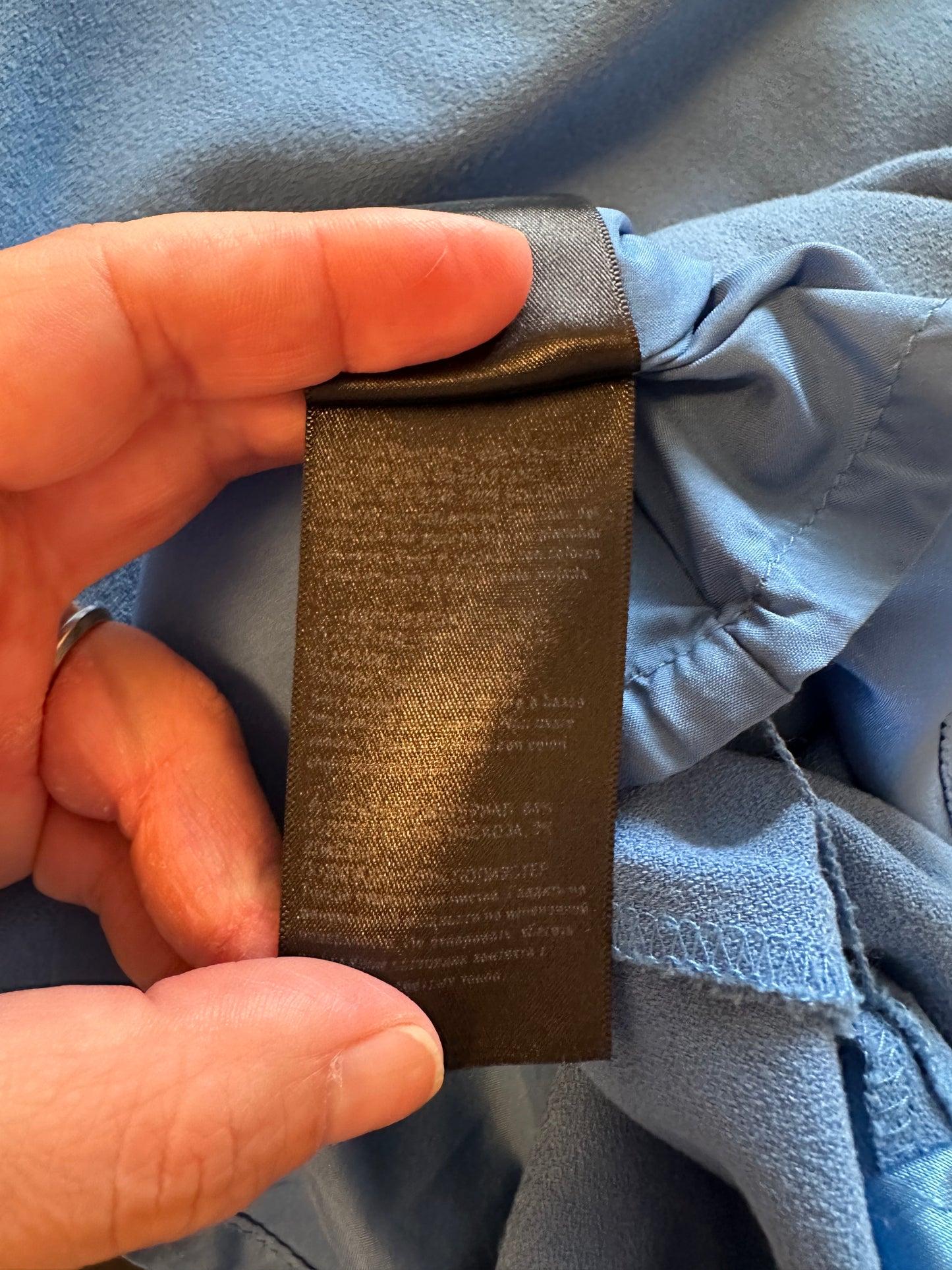 LK Bennett Lemoni A-line Midi Dress in Blue | Size 12