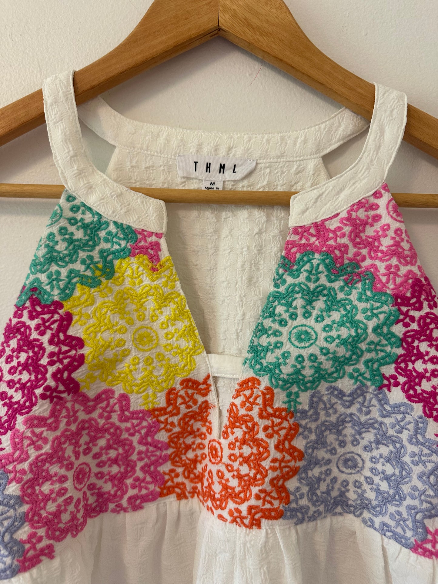 THML Colorful Mandala Print Sleeveless Top - Size Medium