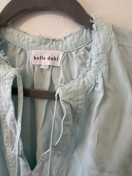 Bella Dahl Sleeveless Fray Edge Pullover Size XS