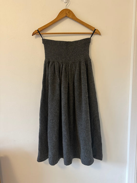 Liz Claiborne Vintage Gray Wool Blend Skirt | Size Small