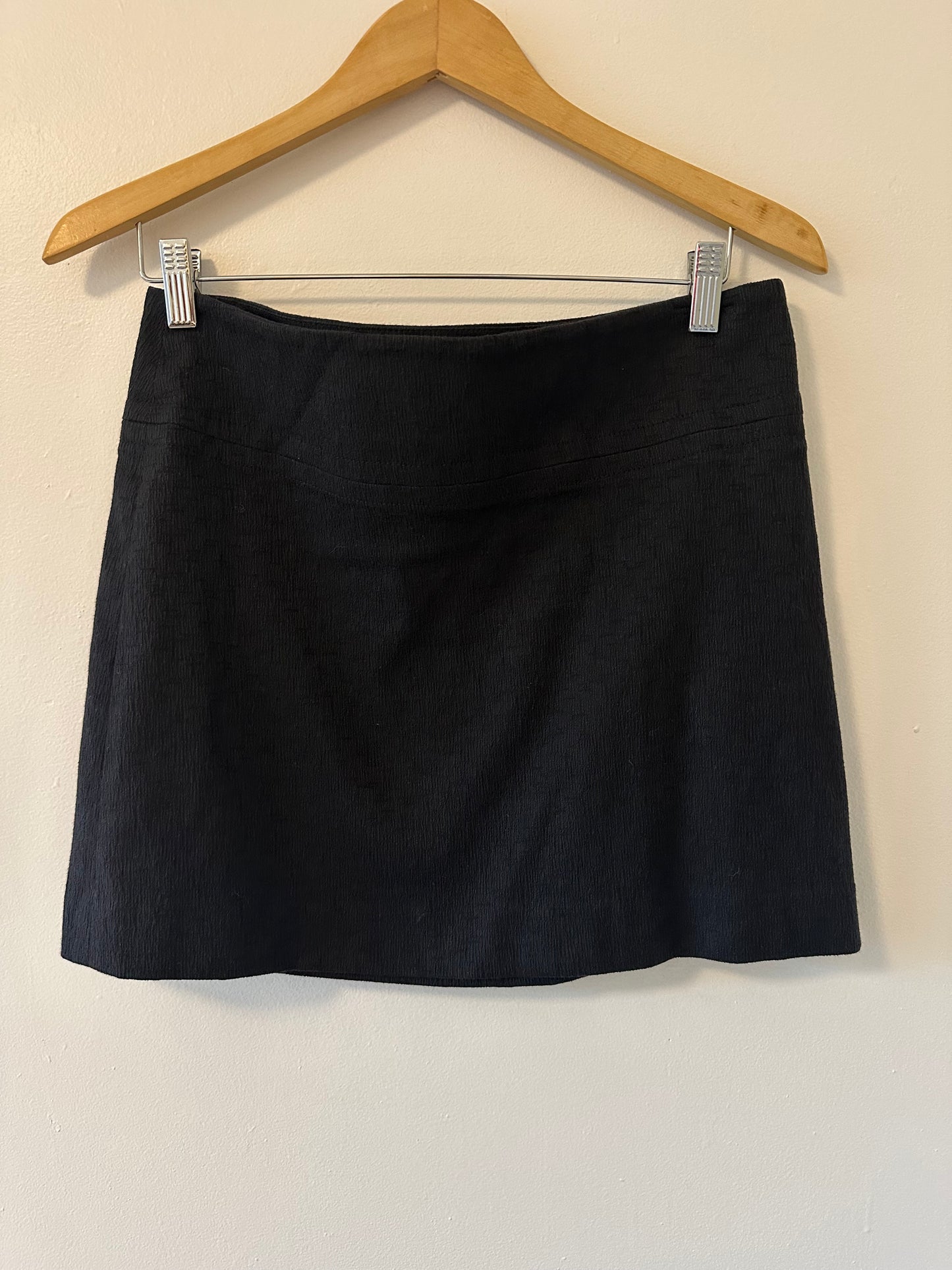 Theory Black Women's Mini Skirt Size 10