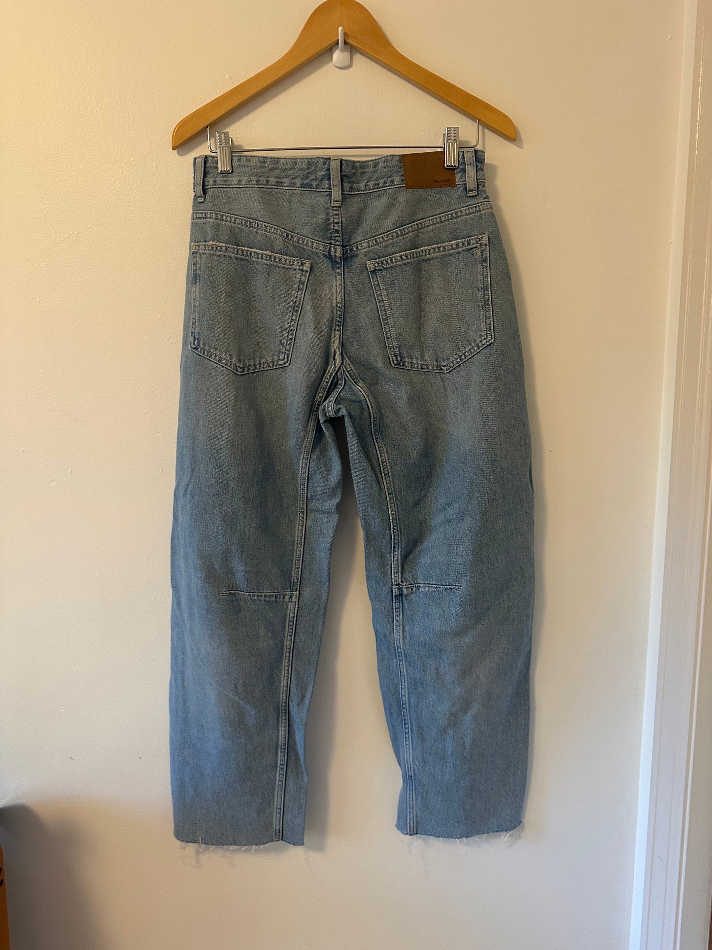 NWT Madewell The Darted Barrel Leg Jeans | Size 26
