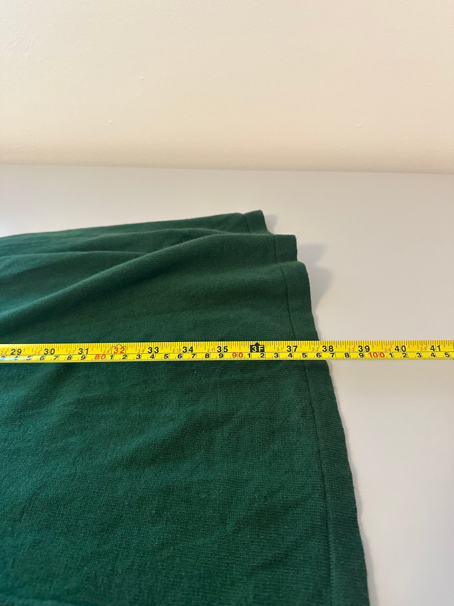 Boden - Forest Green Long Sleeve Cotton Blend Sweater Dress | Size 10