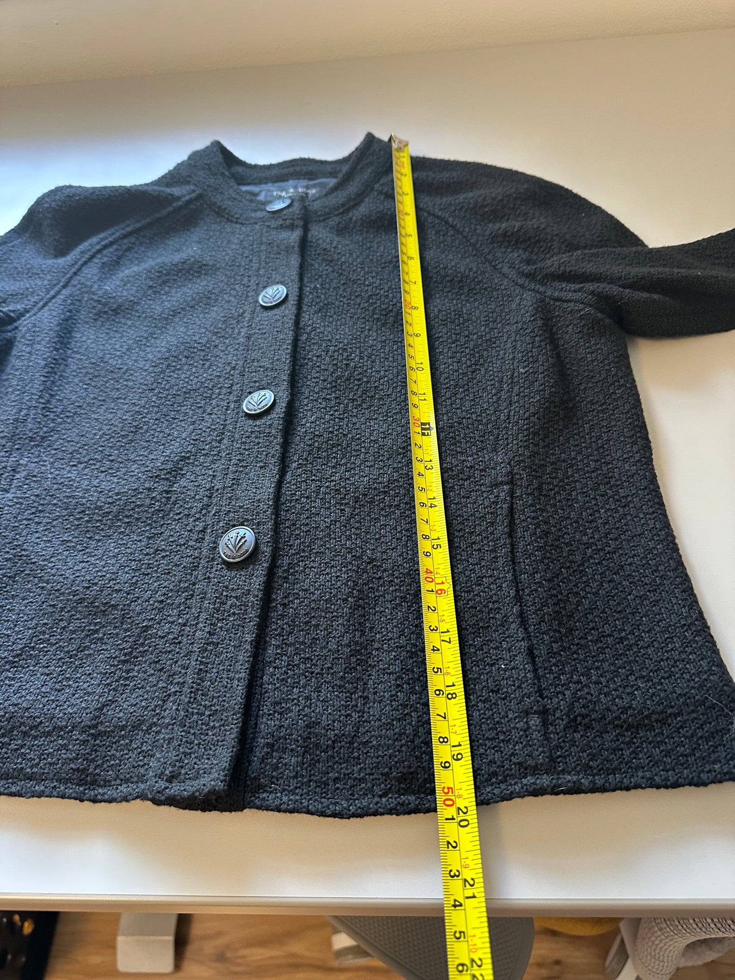 Rag & Bone Carol Woven Jacket in Black | Size 6