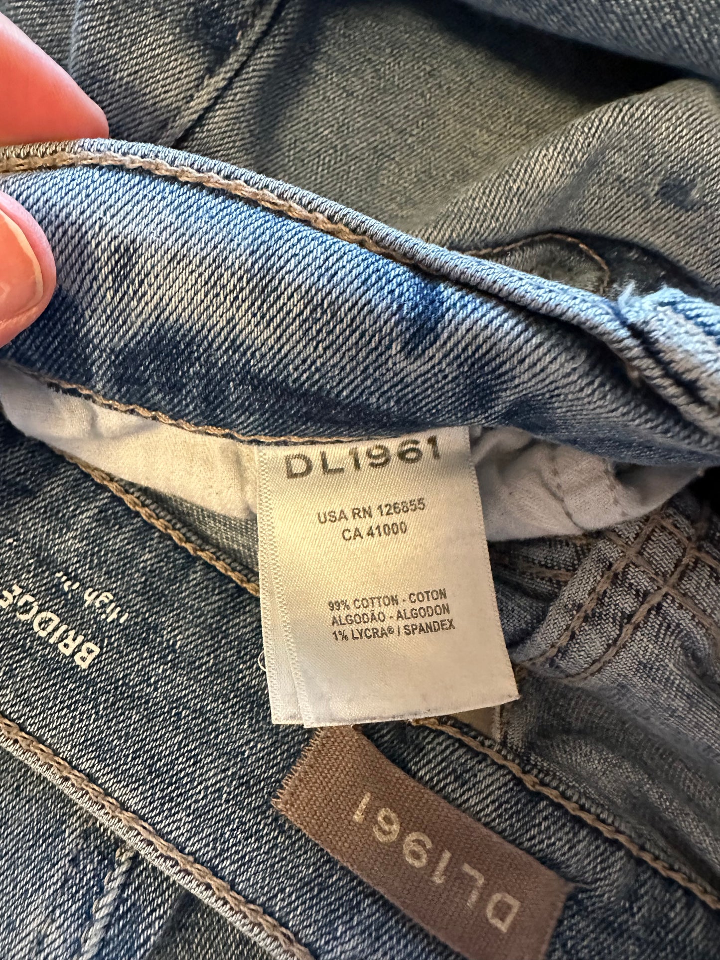 DL1961 Bridget Bootcut High Rise Stretch Jeans | Size 27