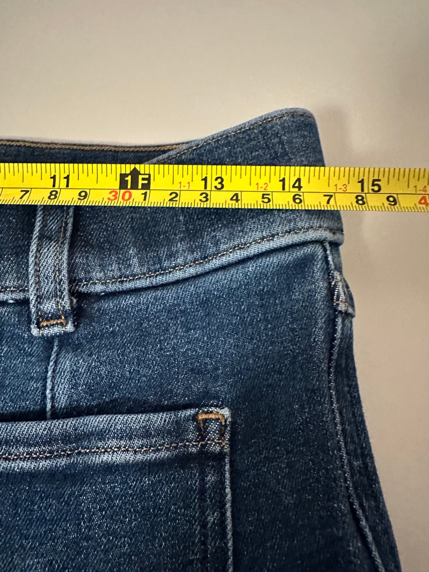 Spanx SPANXshape™ Original EveryWear Flare Jeans with Patch Pockets | Size Medium