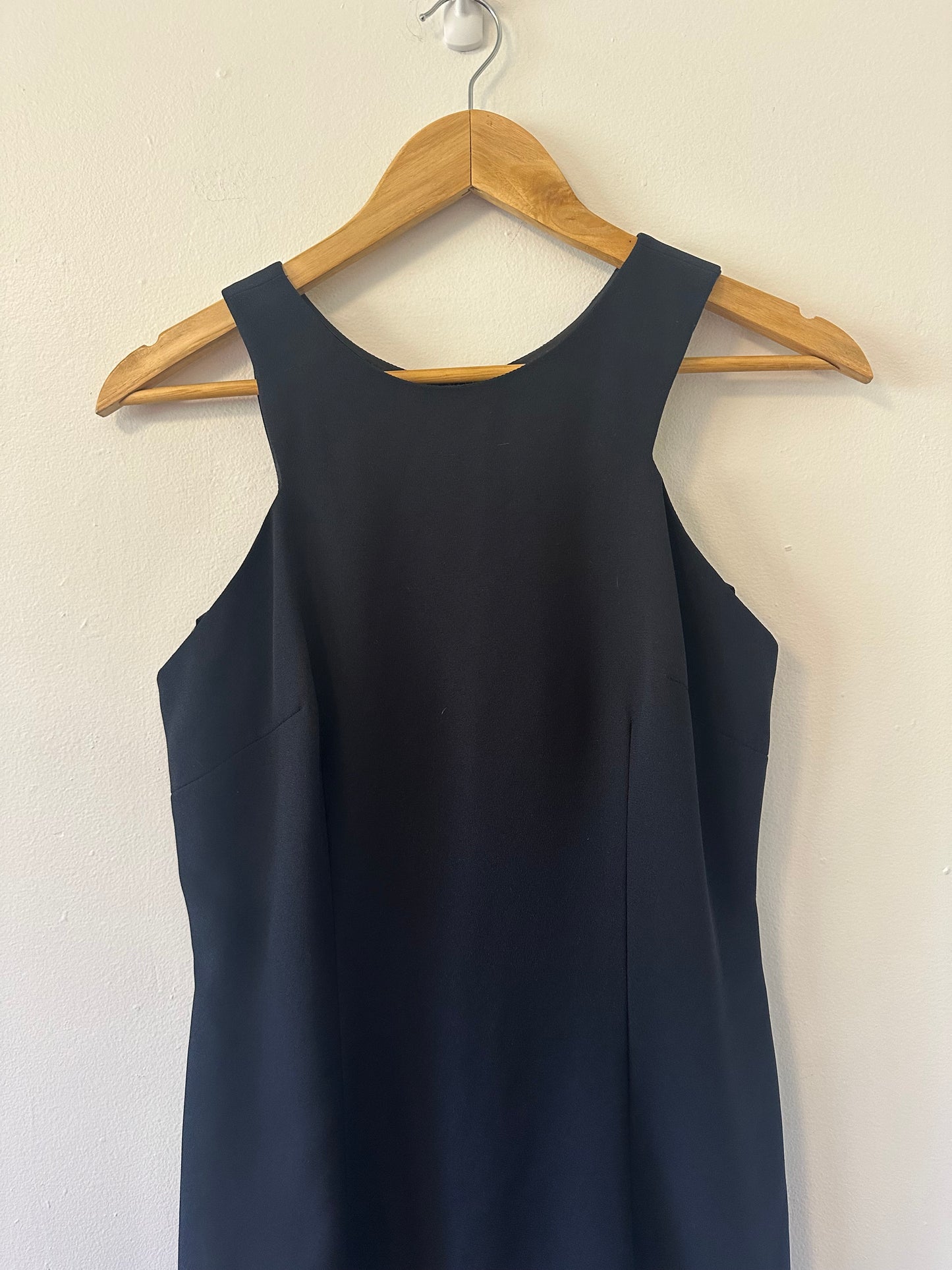 Laundry By Shelli Segal Vintage 90s Black Mini Dress | Size 6