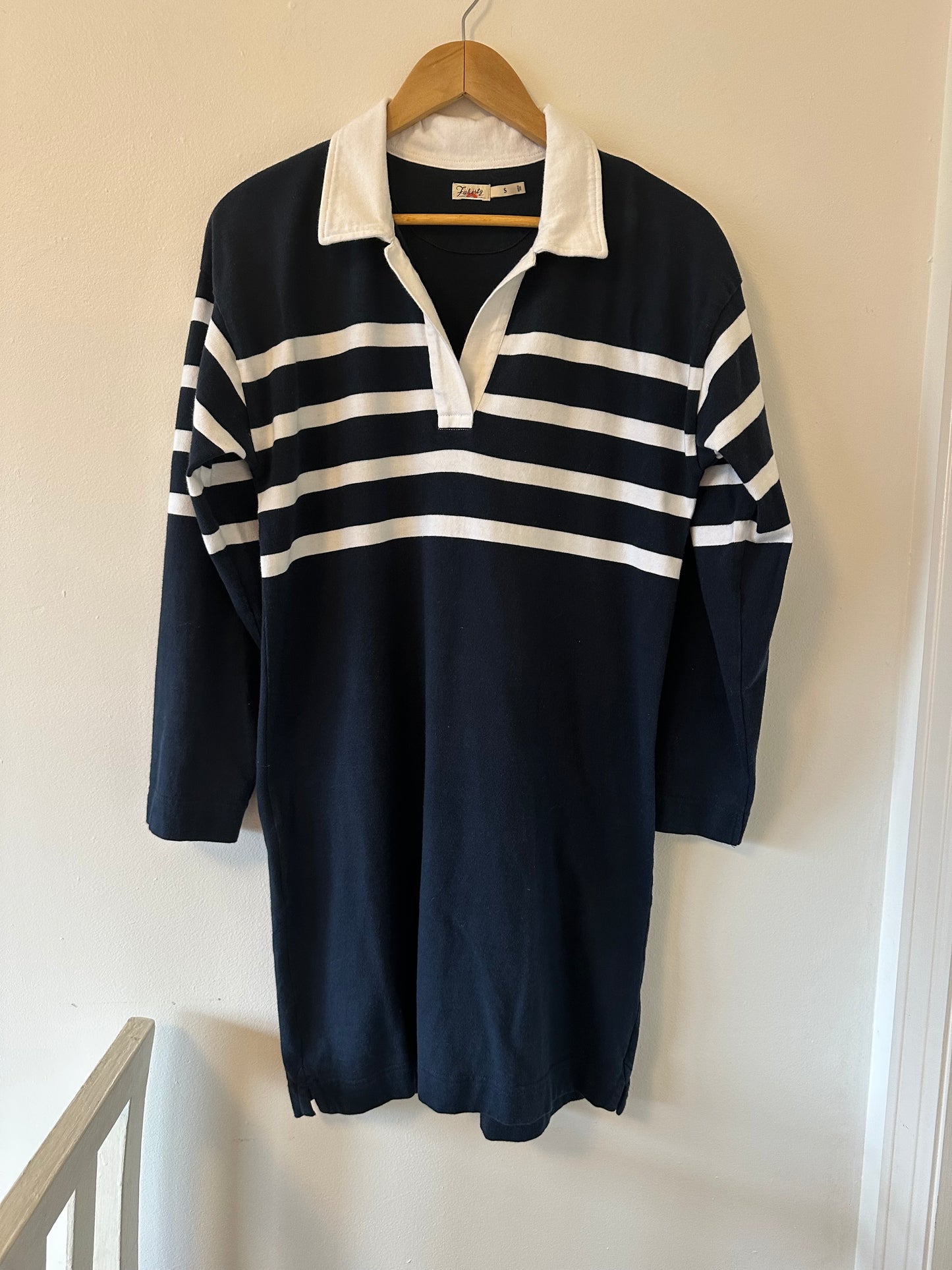 Faherty Rugby Jersey Dress Size Small