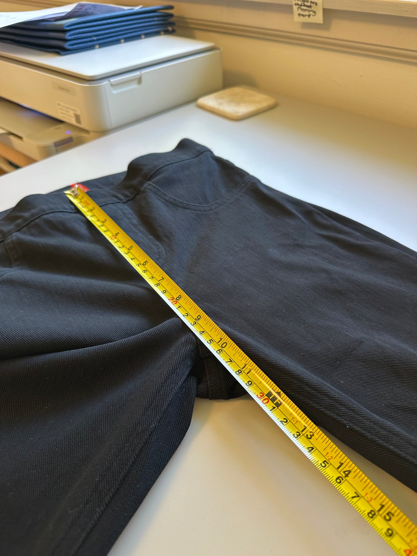 SPANX - SPANXshape™ EveryWear Ankle Skinny Jeans in Clean Black | Size M