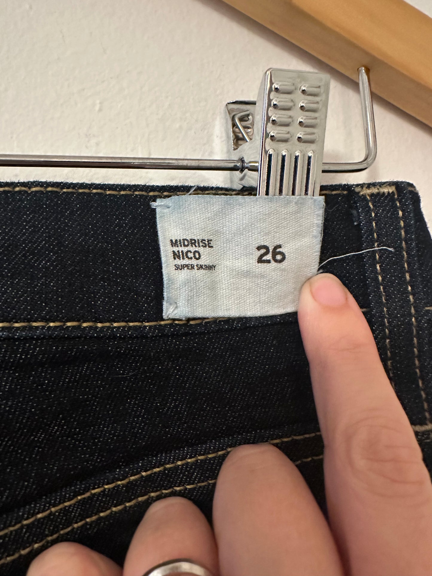 Hudson Nico Skinny Jeans - Size 26