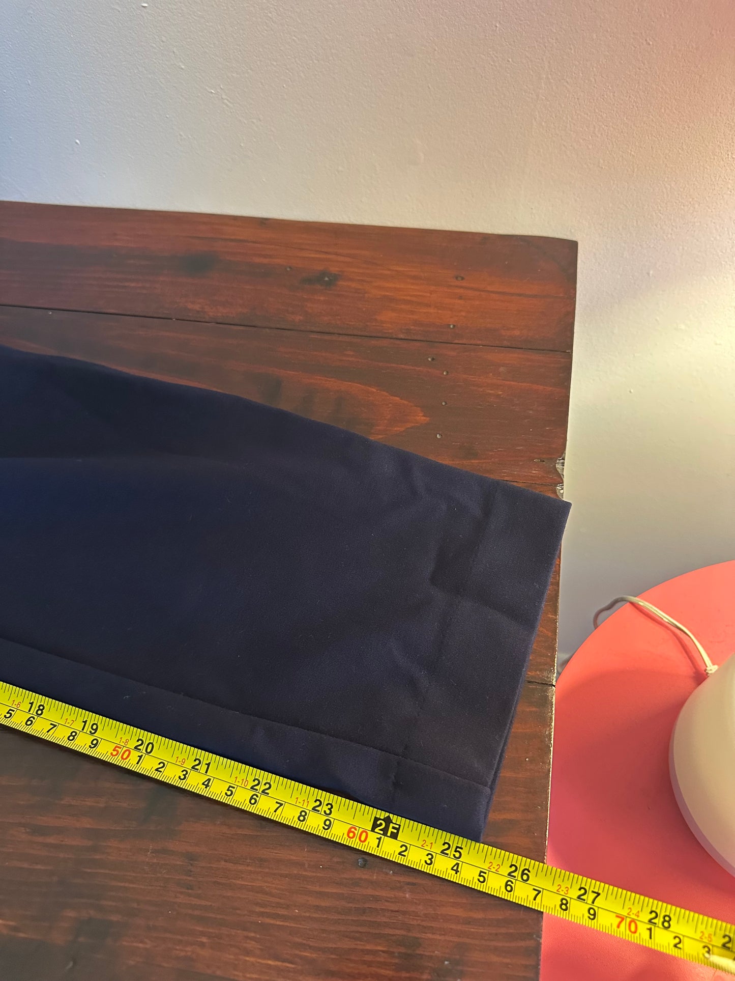 Boden Highgate Ponte Straight Leg Cropped Pants in Navy - Size 12