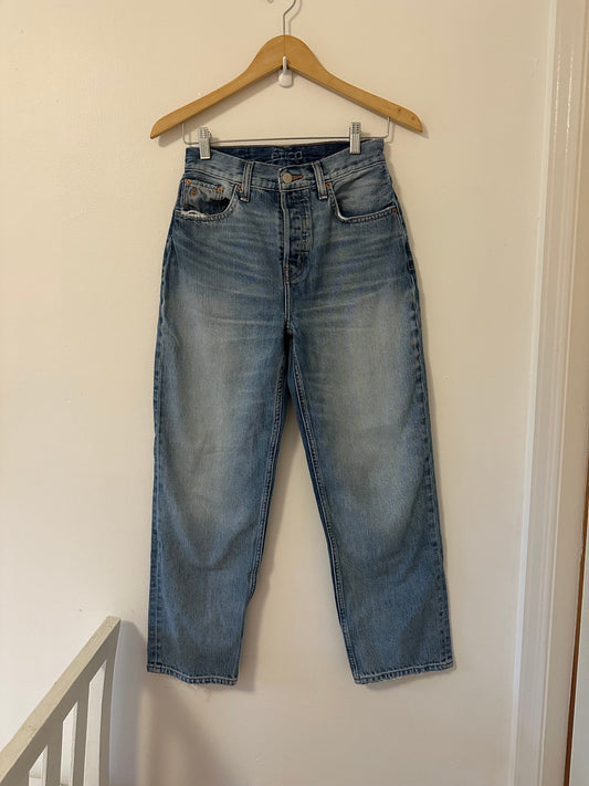 Etica Tyler Vintage Straight Leg Jeans - Size 25