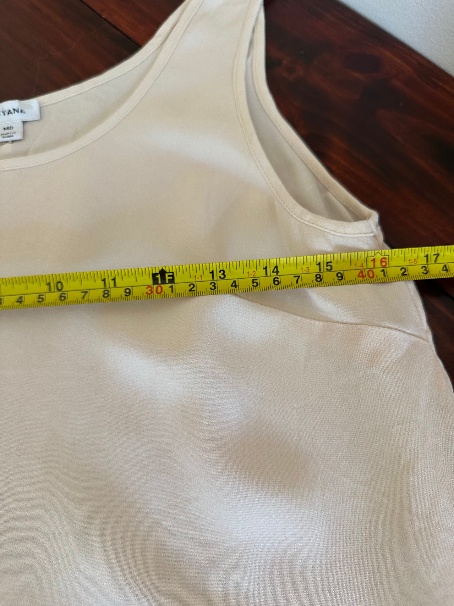 Cuyana Silk Tank Top in Blush Pink- Size Medium