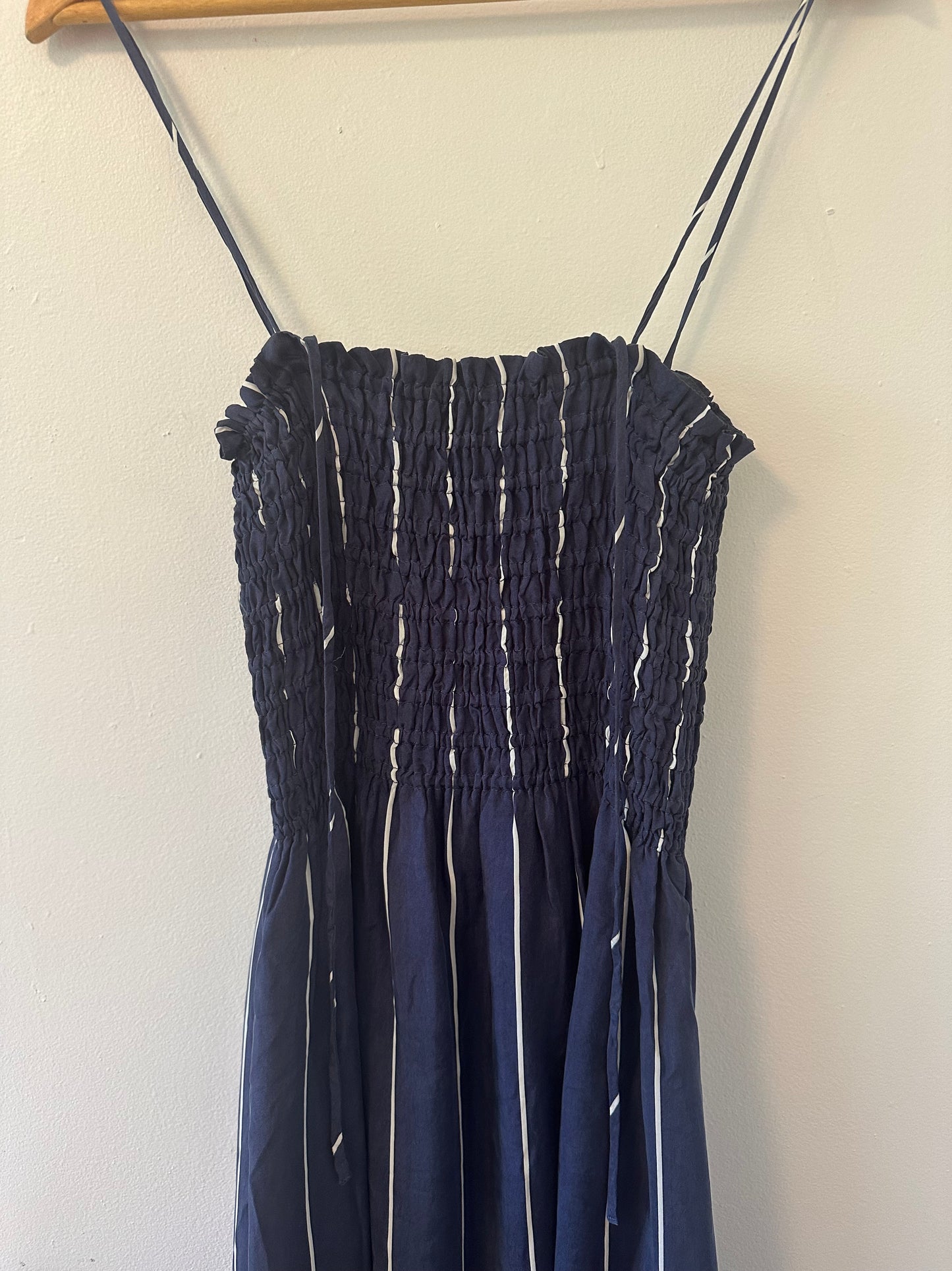 Left on Friday Cabana Maxi Dress in Varsity / Coconut - Size S/M