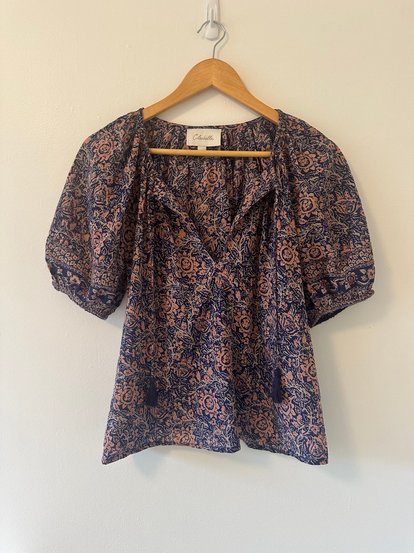 Cleobella Johana Blouse in Cecil Print - Size Small