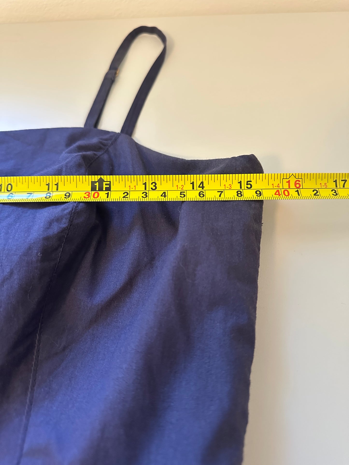 Cleobella Riley Ankle Dress in Moresco Navy | Size XS