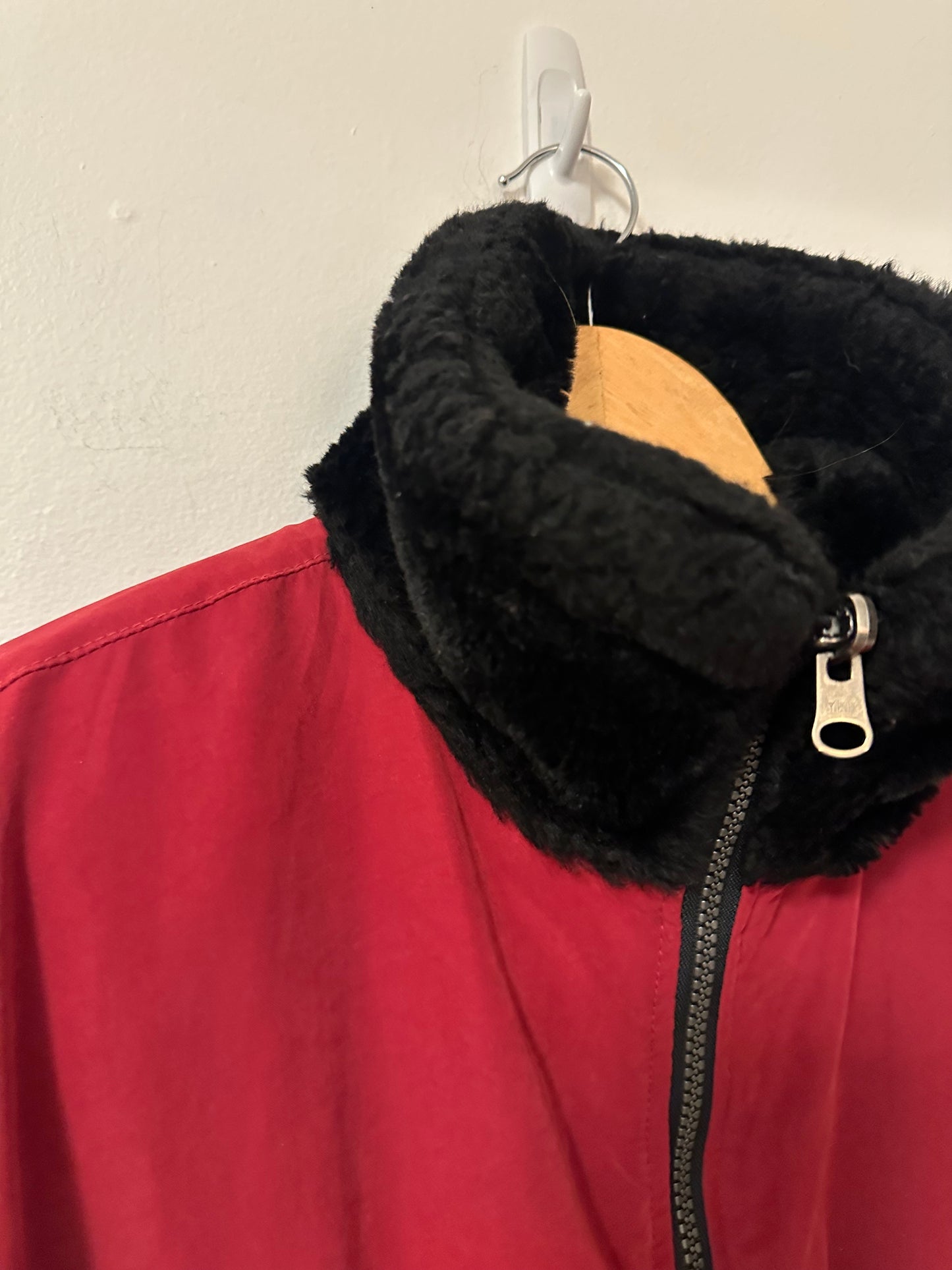 NILS Vintage Women's Red Ski Reversible Jacket