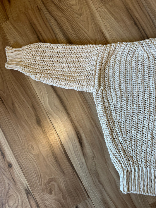 Babaa No18 Jumper Sweater in Natural - Size Small