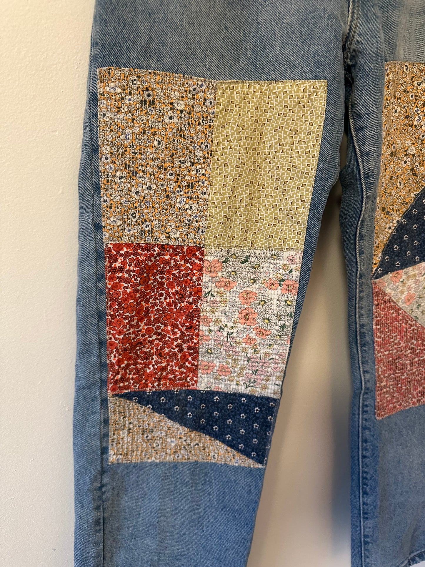 Levi's 501 150th Anniversary 90s Patchwork Jeans Road Tripping | Size 27