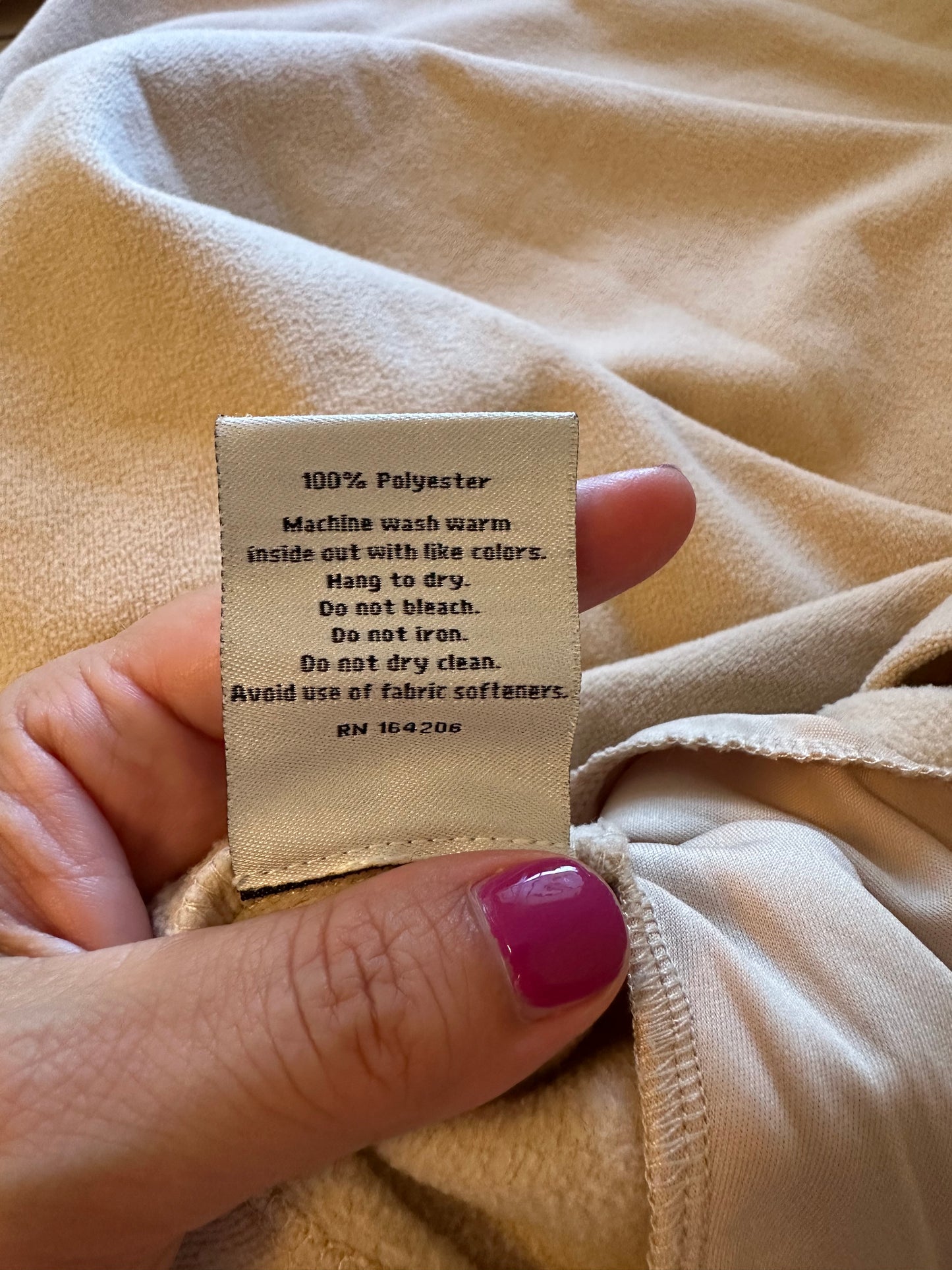 Dudley Stephens - Beige Fleece Greenpoint Turtleneck | Size XL