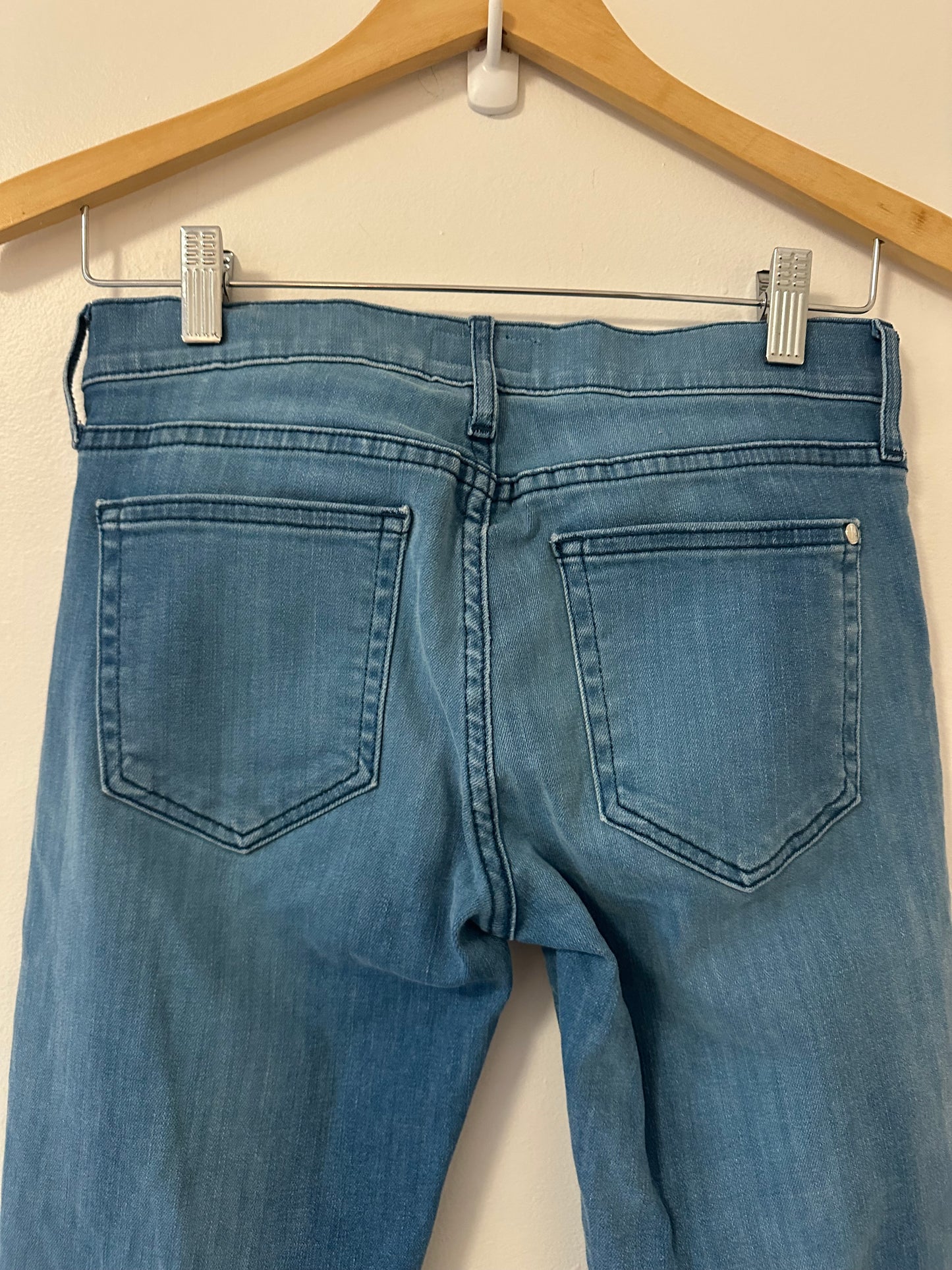 Koral Women's Blue Flared Stretch Jeans - Size 27