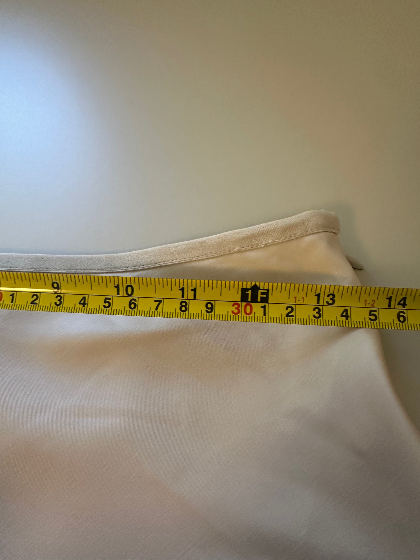 NWT Truth Beige Silky A-Line Mid Length Skirt | Size Small