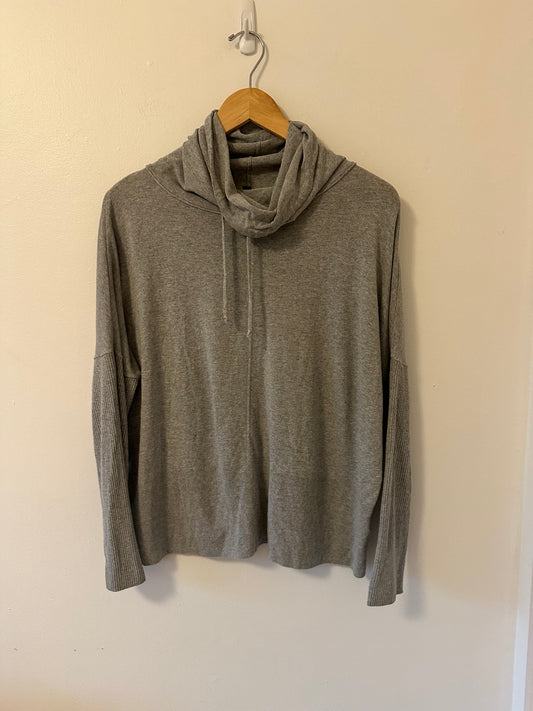 Mavi Gray Relaxed Fit Turtleneck Sweater | One Size