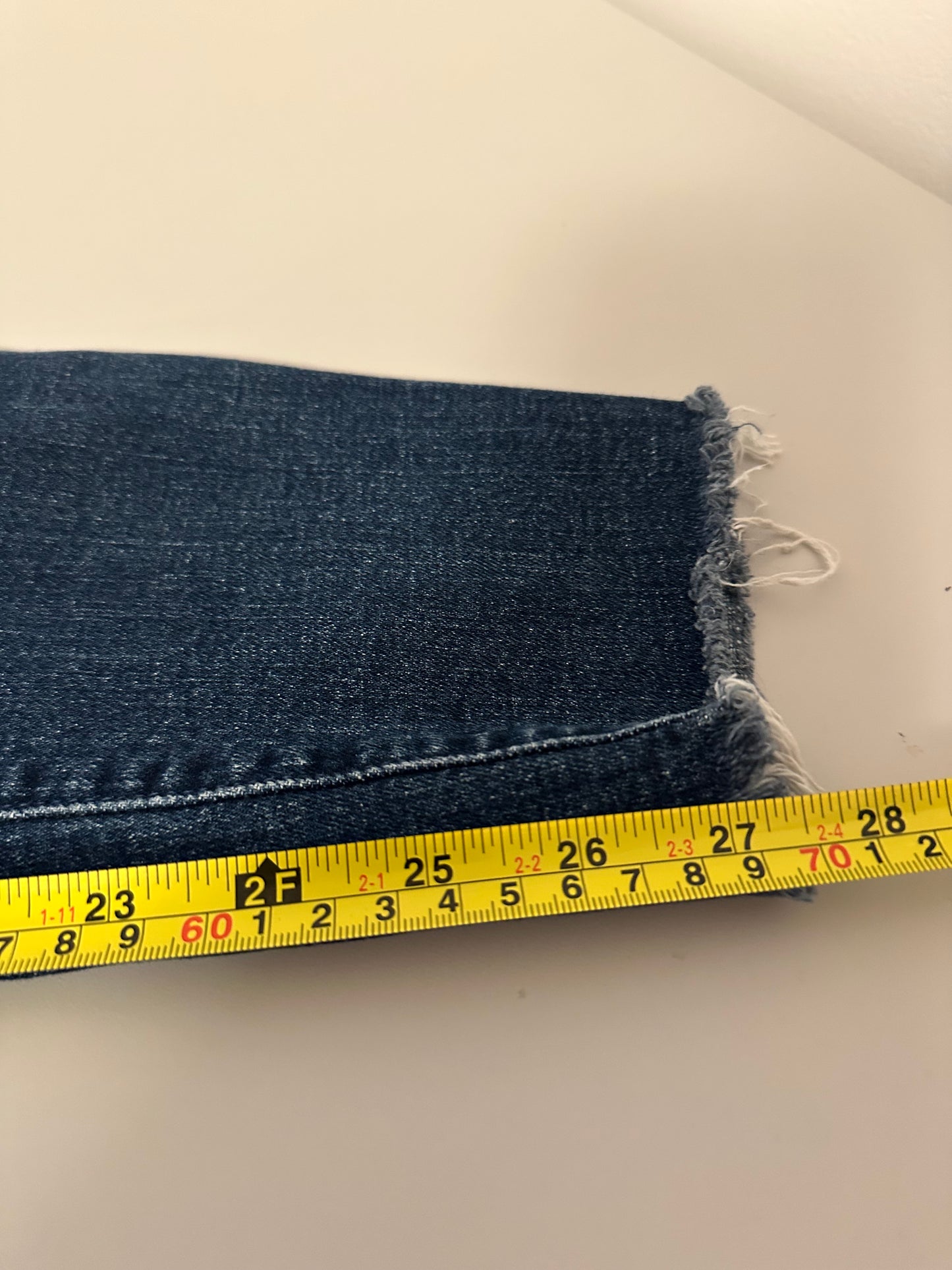 Mother Denim The Looker Ankle Fray Jeans In Hot Springs Wash | Size 29