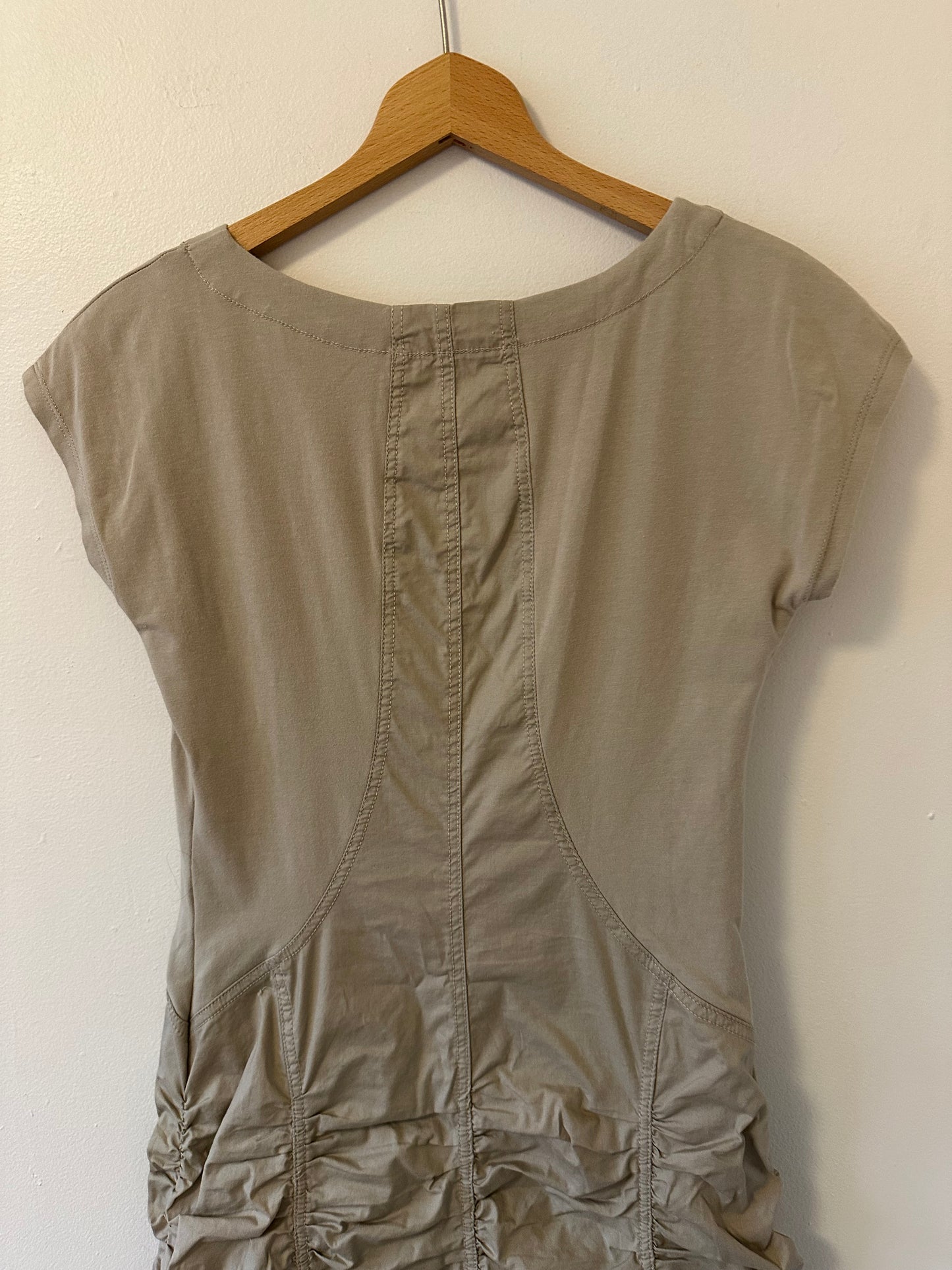 Wearables XCVI Aviana Mini Dress In Truffle | Size XS