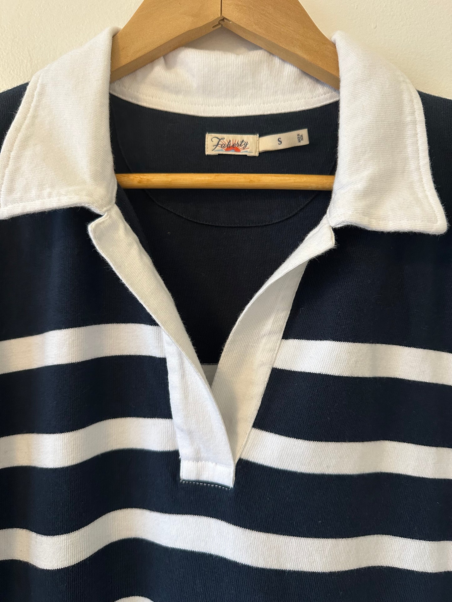 Faherty Rugby Jersey Dress Size Small